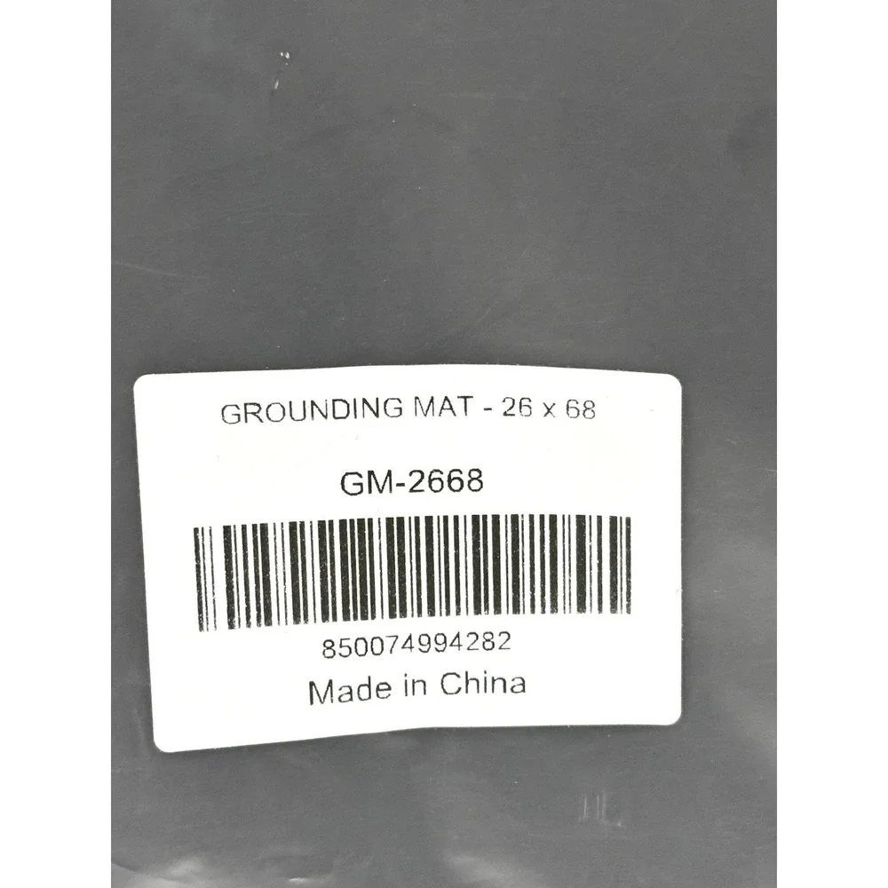 The Grounding Co. Grounding Mat 26x68 with Cord GM-2668 New Sealed